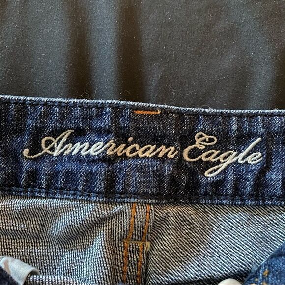 American Eagle Distressed Jean Shorts - Picture 2 of 6